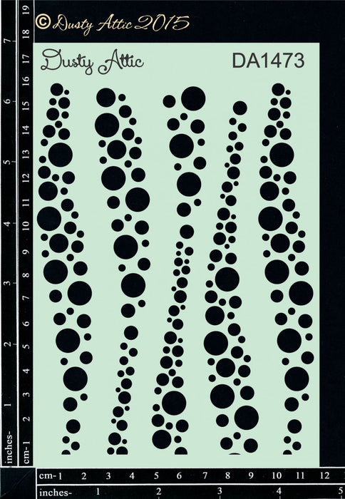 Dusty Attic Bubbles Stencil