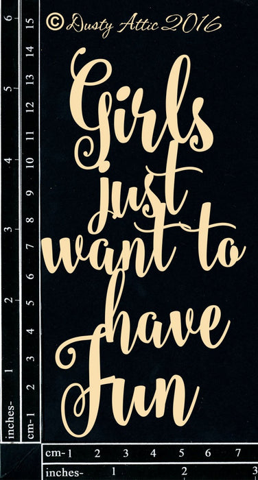 Girls just want to have fun