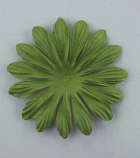 Green 10cm Single Flower