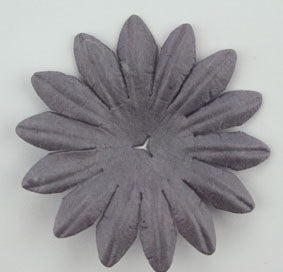 Aubergine 5cm Single Flower