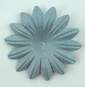 Blue Grey 5cm Single Flower