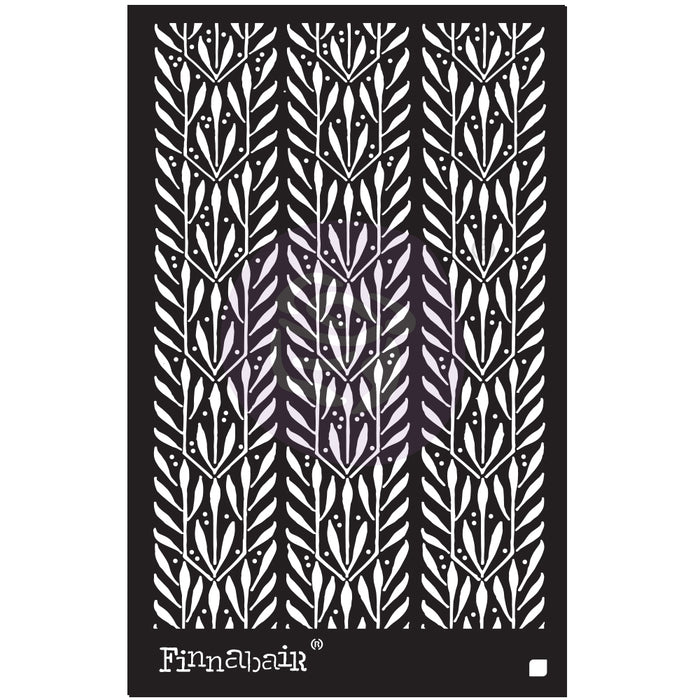 Finnabair Stencil 6"X9" - Laurels