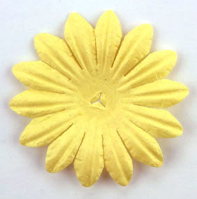 Soft Yellow 5cm Single Flower