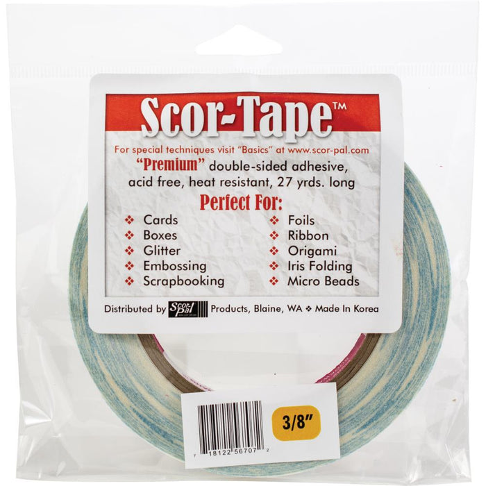 Scor-Tape - 3/8" Double sided Tape