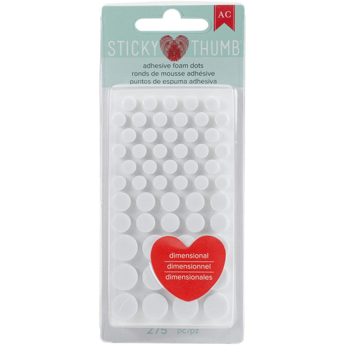 Sticky Thumb Dimensional Adhesive Foam - Dots