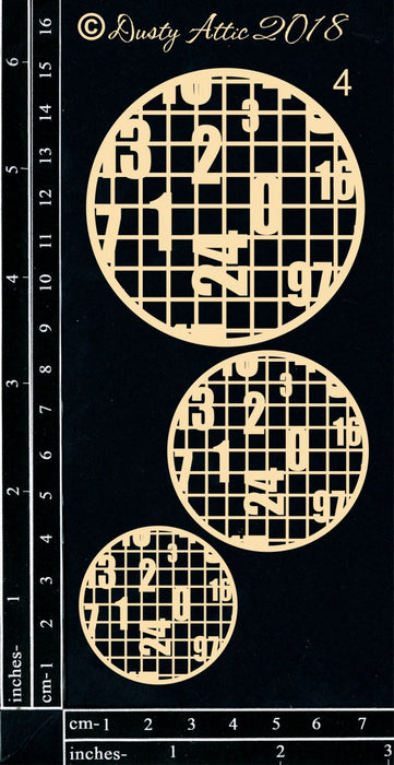 Designer Disc #4 - Number Grid