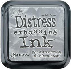 Tim Holtz Distress Ink Pad - clear for embossing