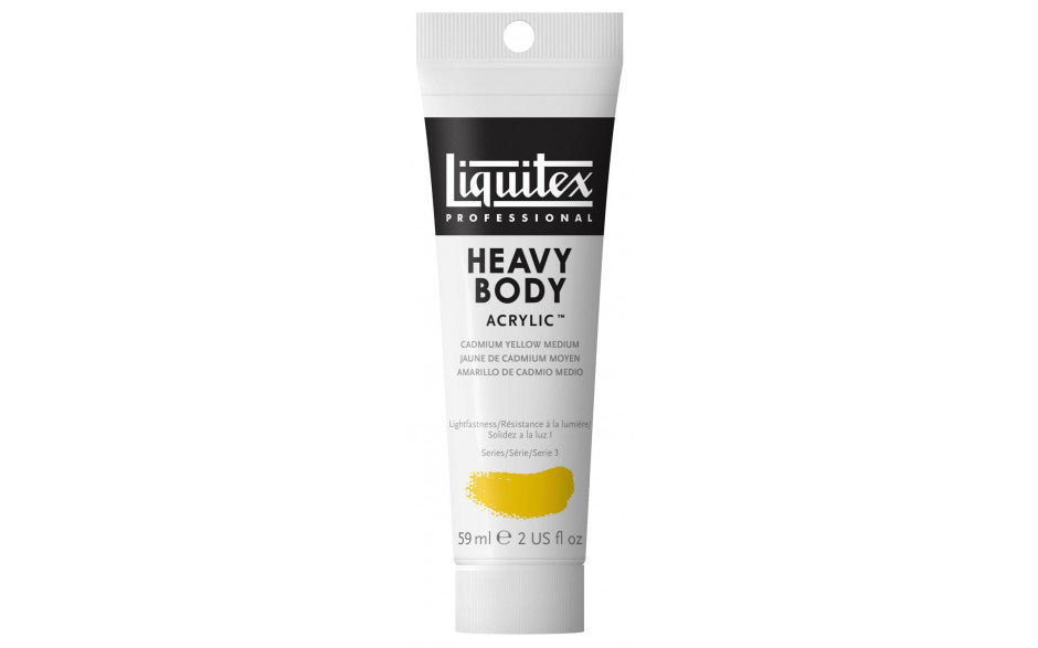 Heavy Body Acrylic - Cadmium Yellow Medium