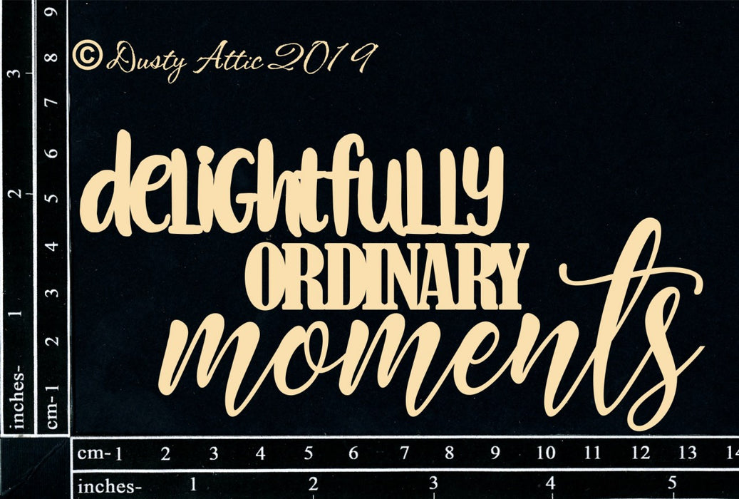 Delightfully Ordinary Moments