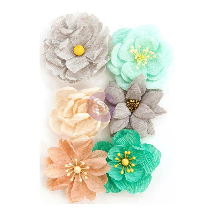 Zella Teal Flowers - Made With Love