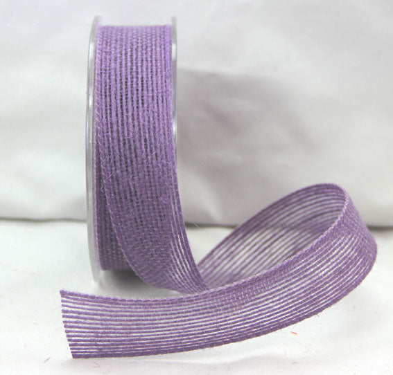 Natural Jute Ribbon - Violet