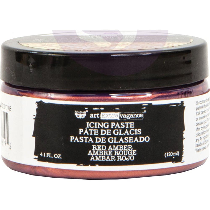 Icing Paste - Red Amber