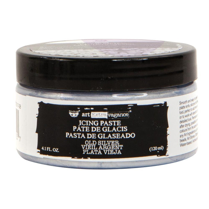 Icing Paste - Old Silver