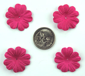 Hot Pink 2.5cm Single Flower
