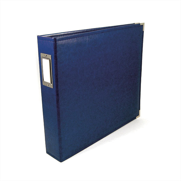 We R Classic Leather 3-Ring Binder 12"X12"