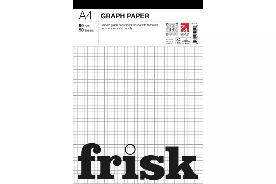 Frisk Graph Paper A4