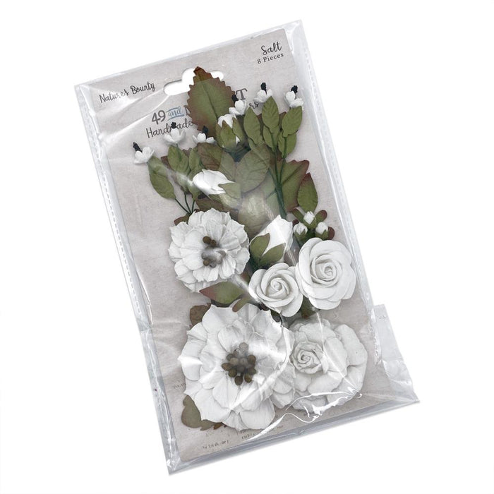 Nature's Bounty Paper Flowers - Salt