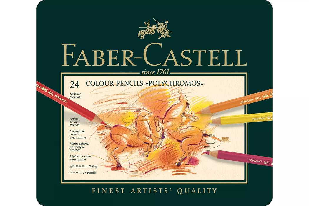 Faber-Castell Polychromos Artists Colour Pencils (24)