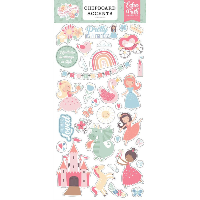 Our Little Princess Chipboard - Accents