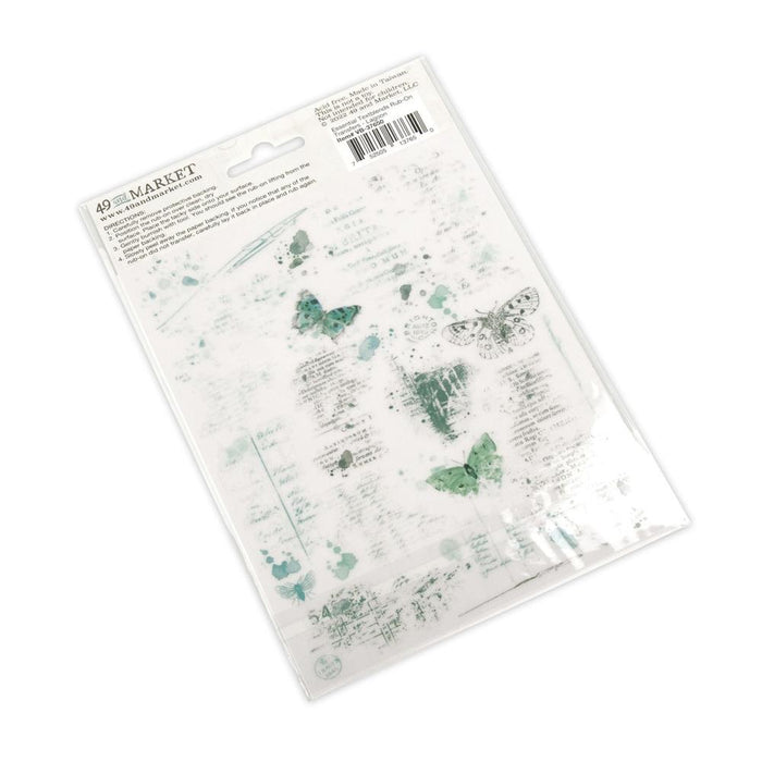 Essential Textblends Rub-Ons - Lagoon