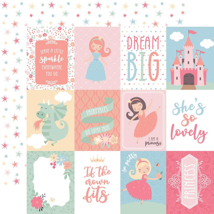 Our Little Princess - 3X4 Journaling Cards