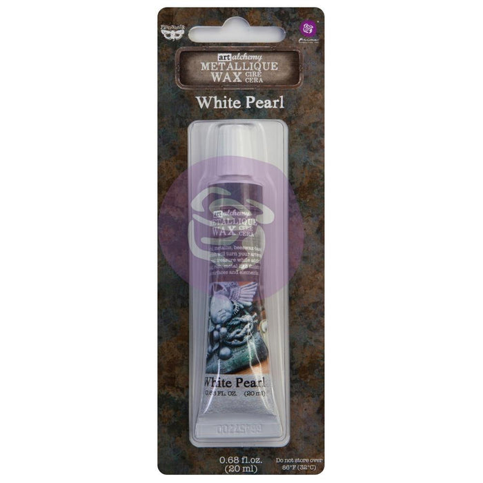 Art Alchemy Metallique Wax - White Pearl