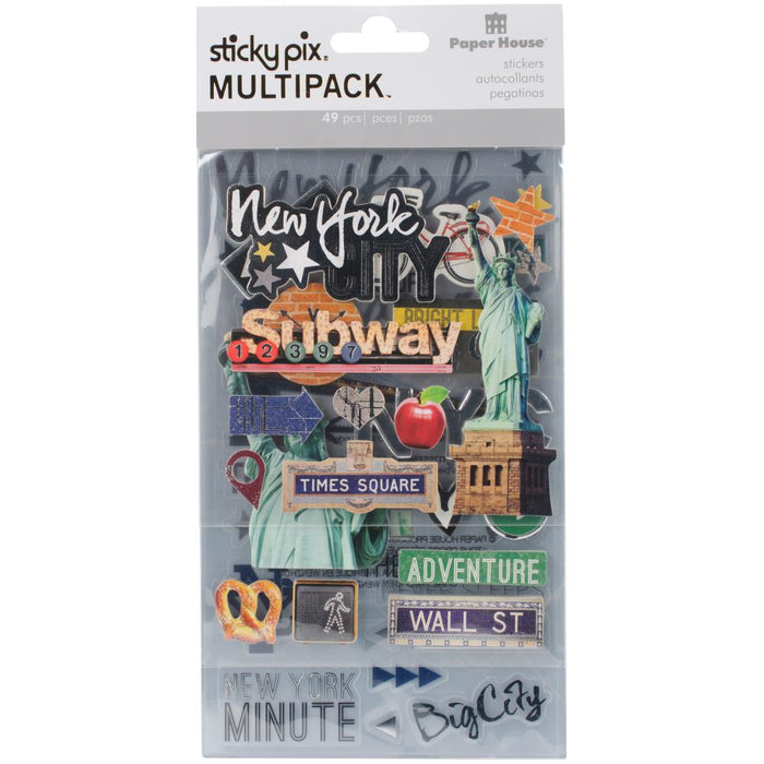 New York City Multipack Stickers