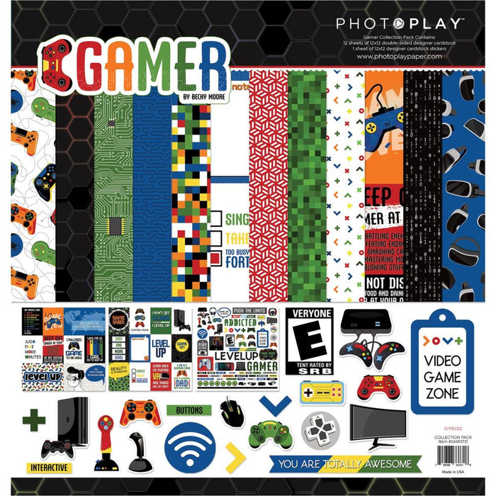 Gamer Collection Pack 12"X12"