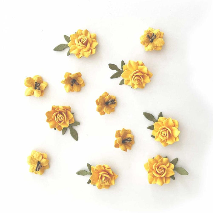 Florets Paper Flowers - Amber