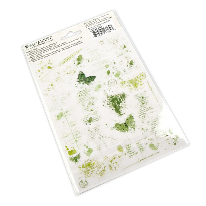 Essential Textblends Rub-Ons - Fern