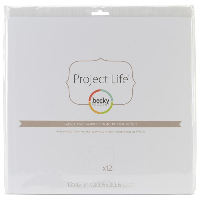 Project Life Page Protectors 12"X12"