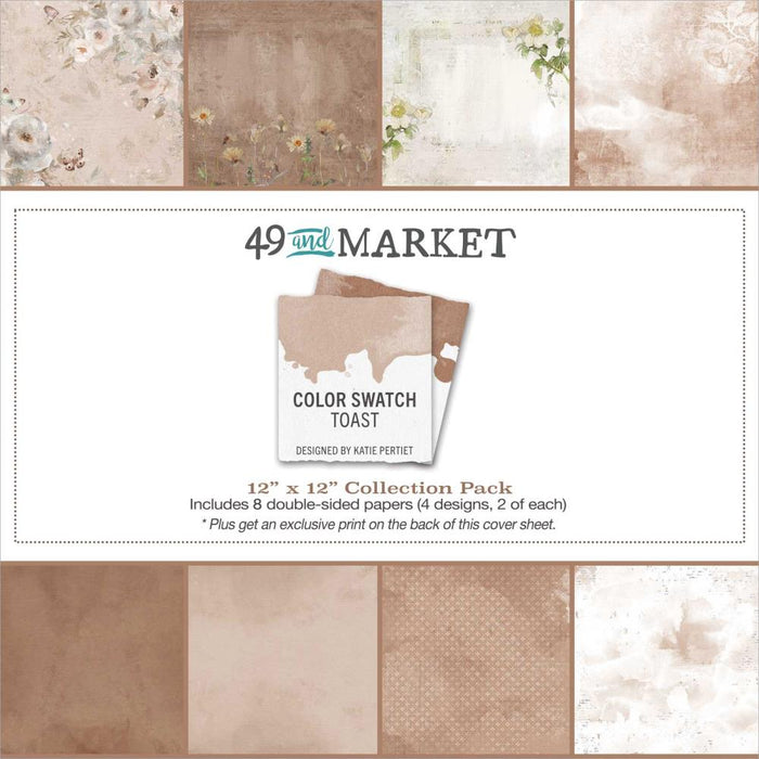 Color Swatch: Toast Collection Pack 12"X12"
