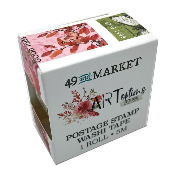 ARToptions Rouge Postage Stamp Washi Tape Roll