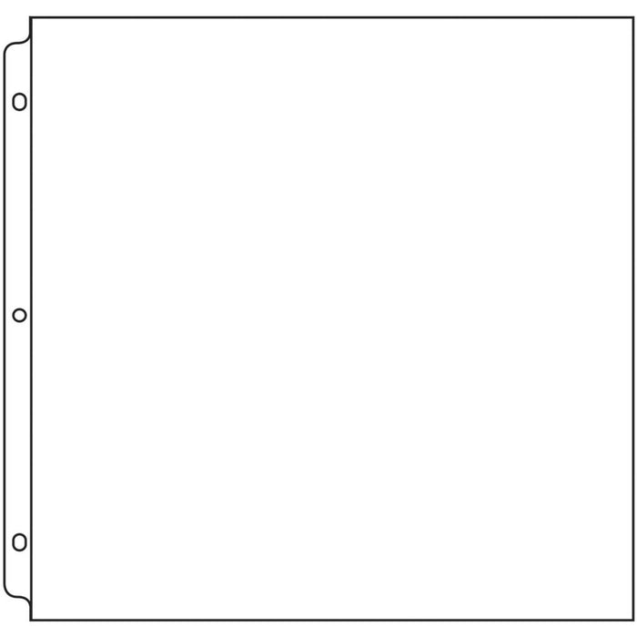 We R Ring Page Protectors 12"X12" 50/Pkg