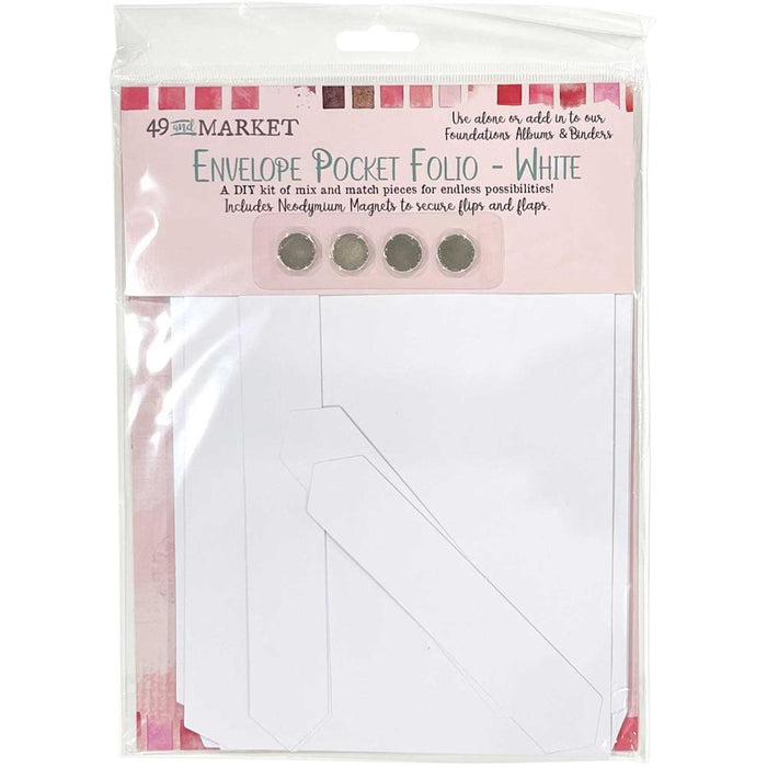 Foundations Envelope Pocket Folio - White