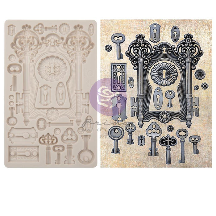 Finnabair Decor Moulds - Lock & Keys