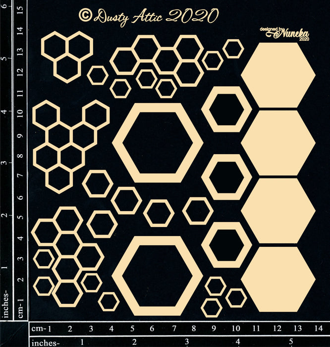 Hexagons – by Nuneka