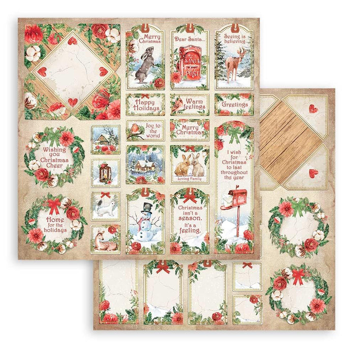 Home For The Holidays Paper Pad 12"X12"