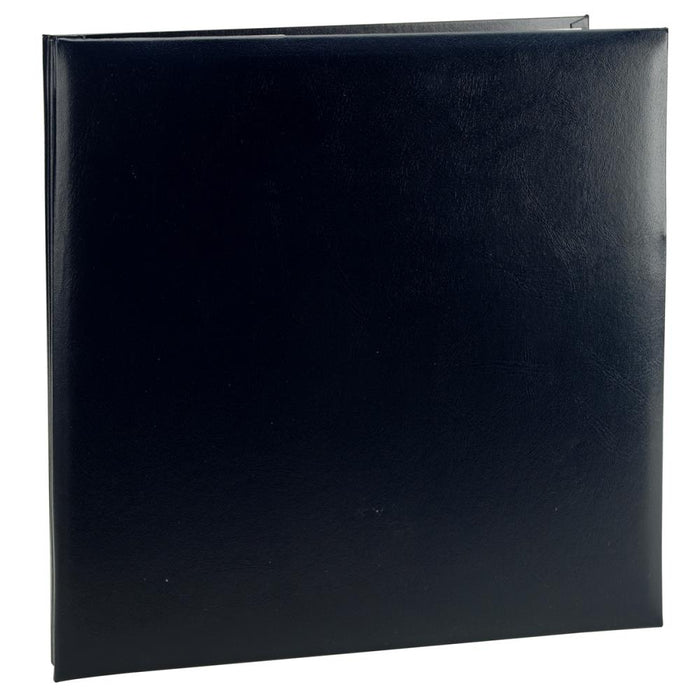 Leatherette Post Bound Album 12"X12" - Black