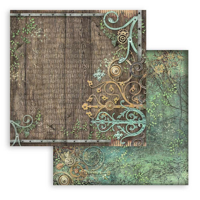 Magic Forest Backgrounds Paper Pad 12"X12"