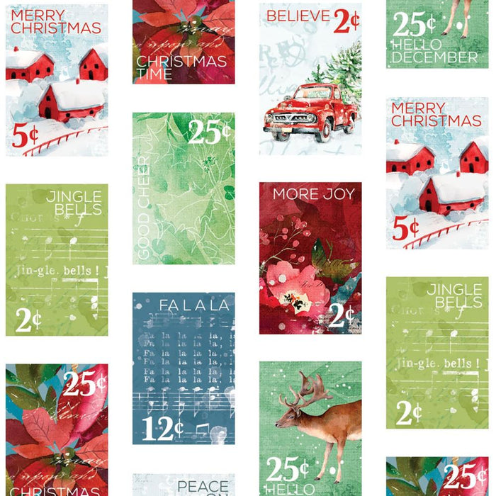 ARToptions Holiday Wishes Washi Tape - Postage Stamp