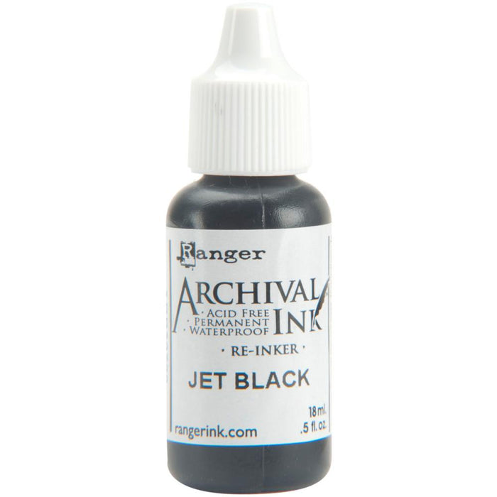 Ranger Archival Pad Reinker - Jet Black