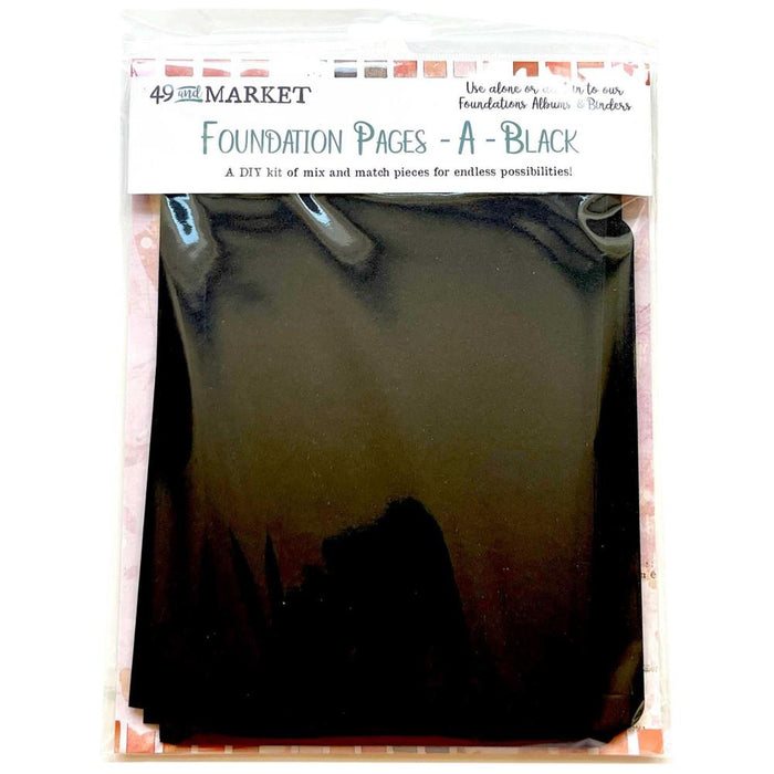 Memory Journal Foundations Pages A - Black