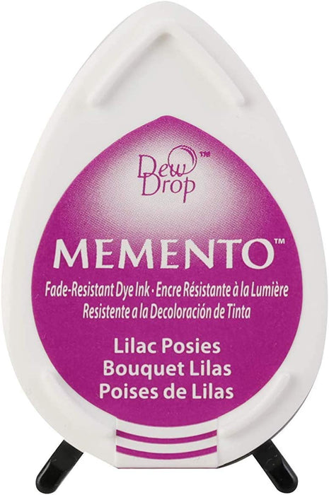 Memento Dew Drop Dye Ink Pad - Lilac Posies