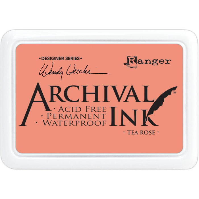 Archival Ink Pad - Tea Rose