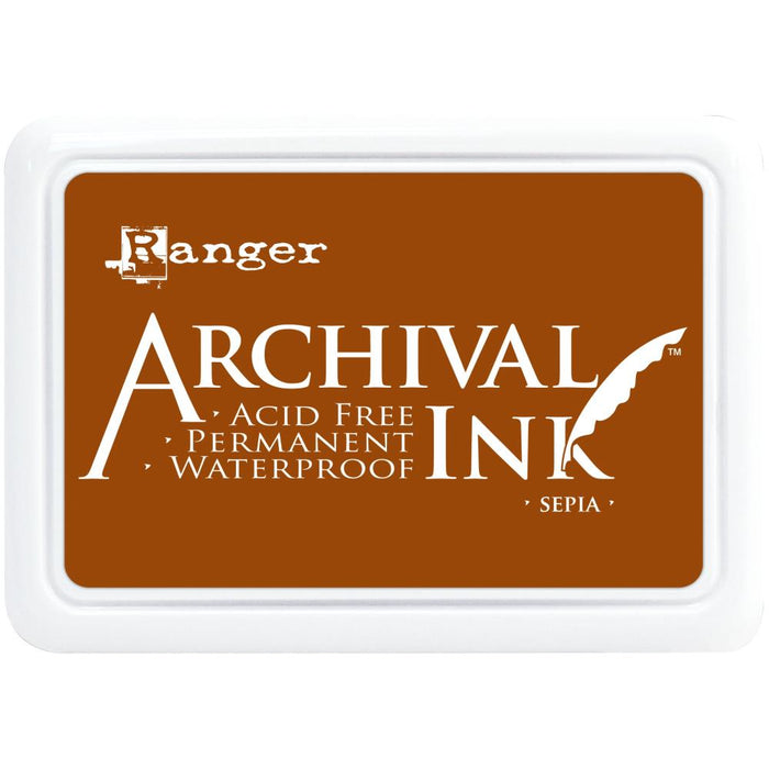 Archival Ink Pad #0 - Sepia
