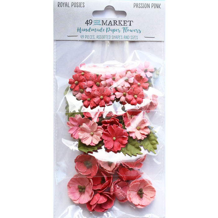 Royal Posies – Passion Pink Paper Flowers