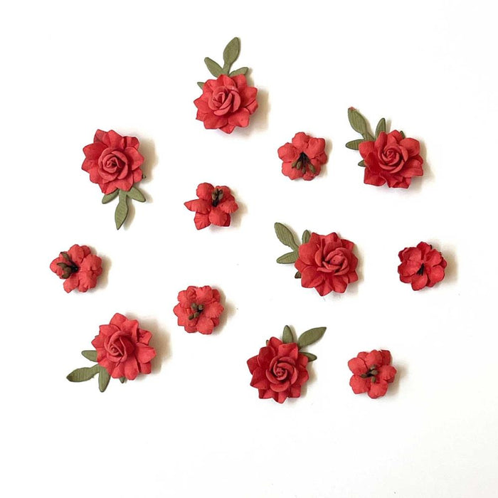 Florets Paper Flowers - Salsa
