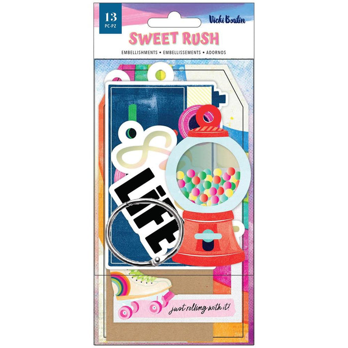 Sweet Rush Mini Journal Tag Die-Cuts
