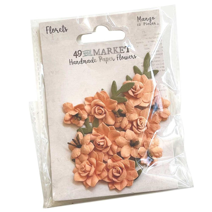 Florets Paper Flowers - Mango